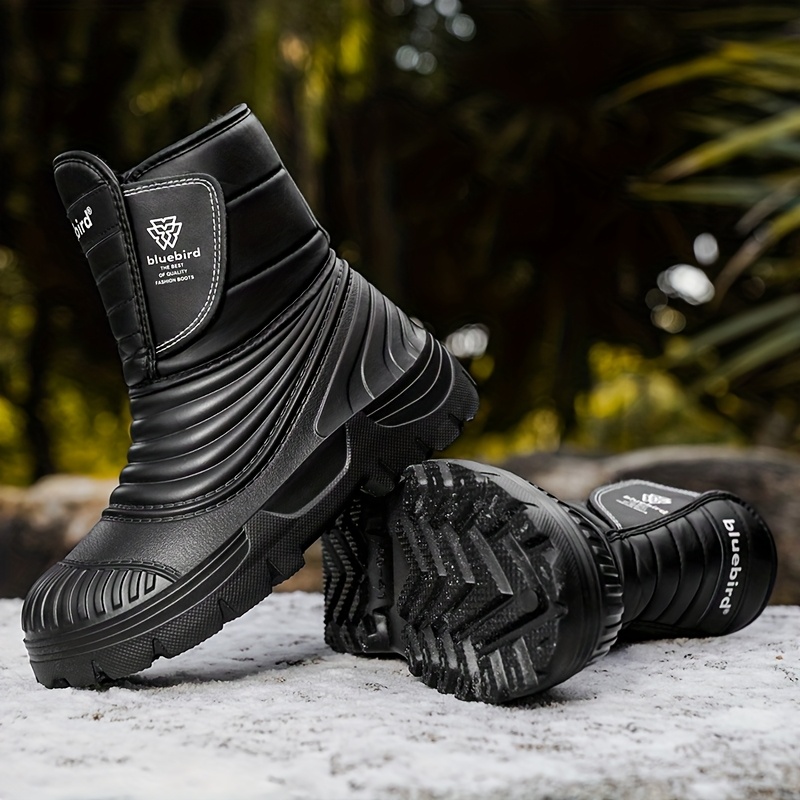 Mianlitte Winter New Snow Boots, Thick Sole Cold-Proof Shoes