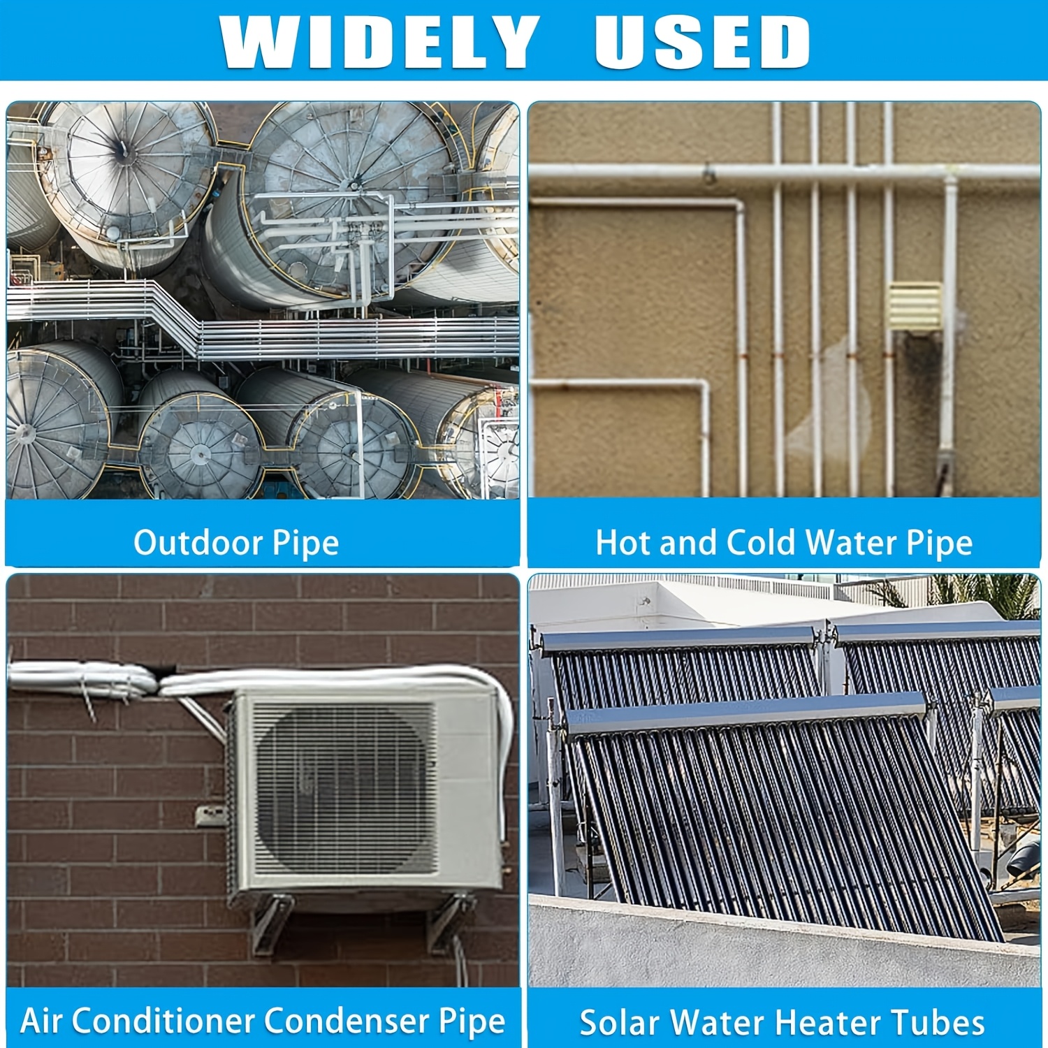 pipe insulation foam pipes self pre split foam Temu Australia