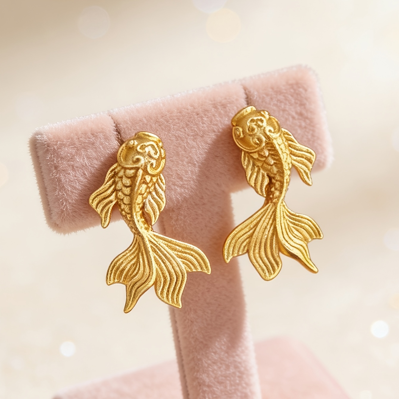 Pair Of Cute Sweet Small Fish Stud Earrings Women's Holiday Birthday Date Party Vacation Shopping Daily Additions
