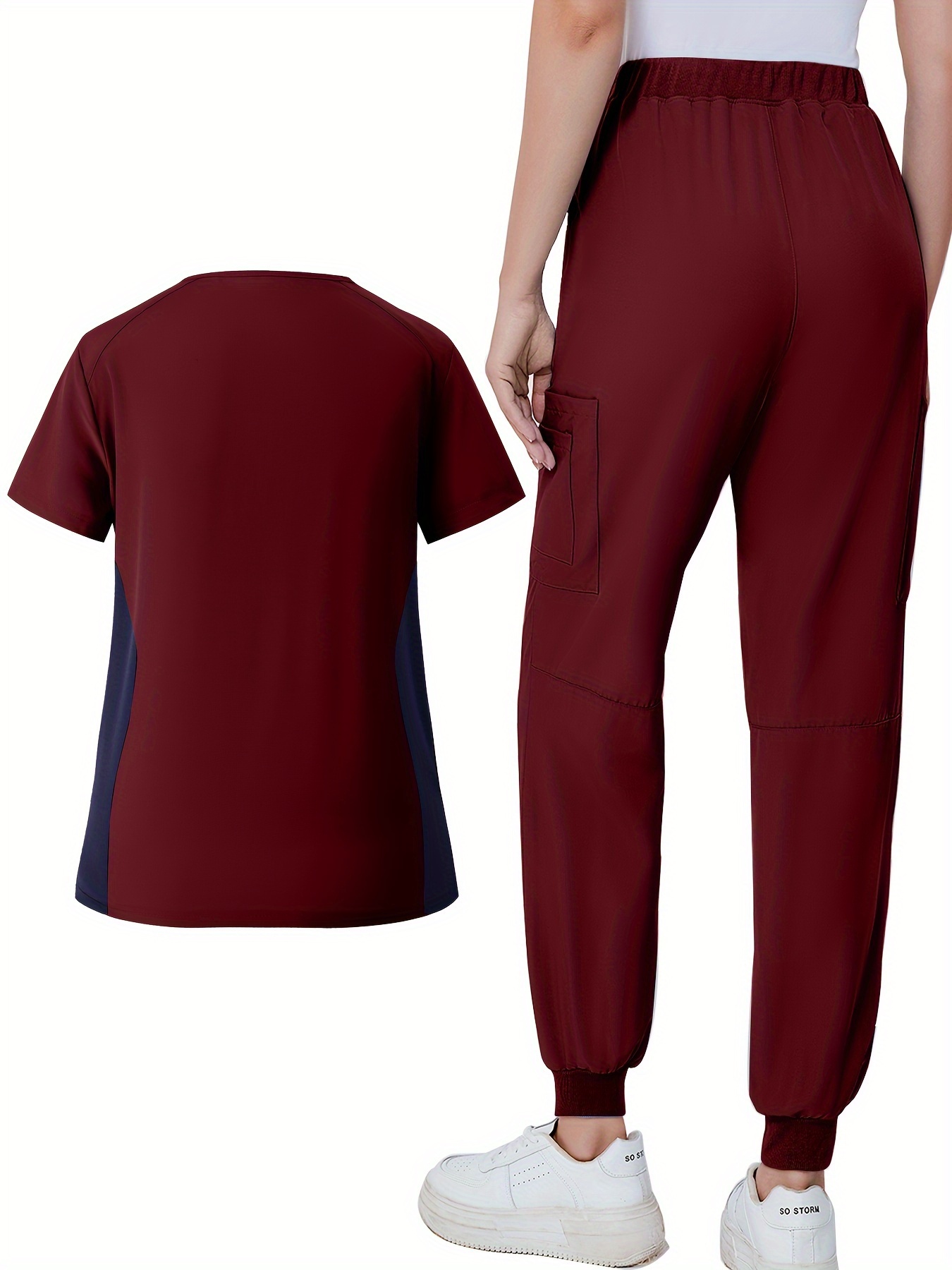 Track Figs Pantaln deportivo de uniforme medico Zamora para mujer 