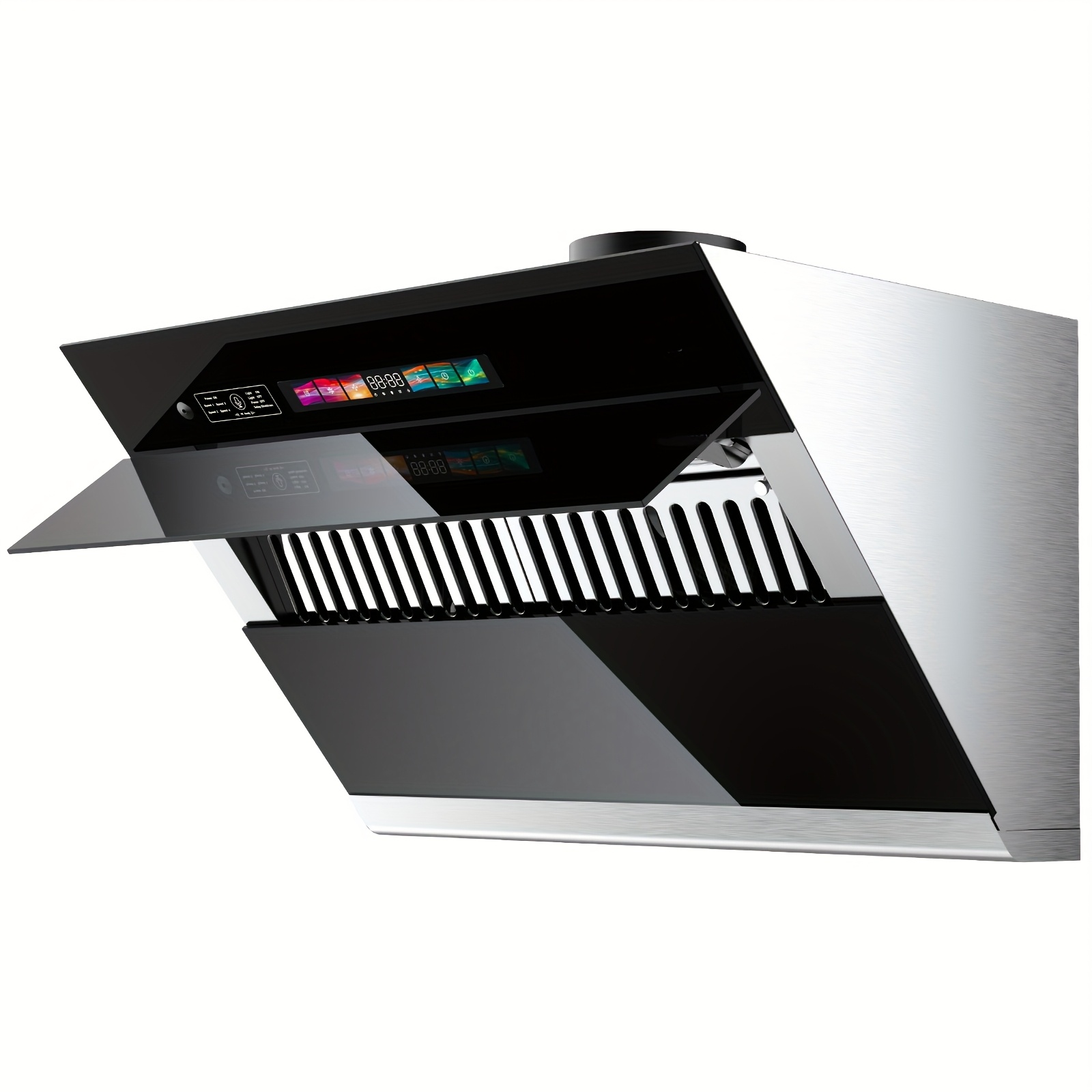 

Range Hood 36 Inch With 900cfm, Voice/gesture Sensing/ Panel, Unique Side- For Under Cabinet Hood, Ducted/ductless Convertible (gxea-t05-36)