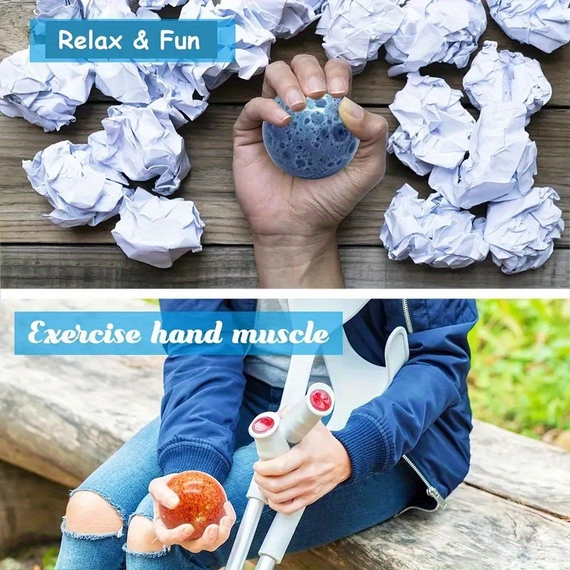 10 Solar System Relax Balls - Space Balls Stress Toys