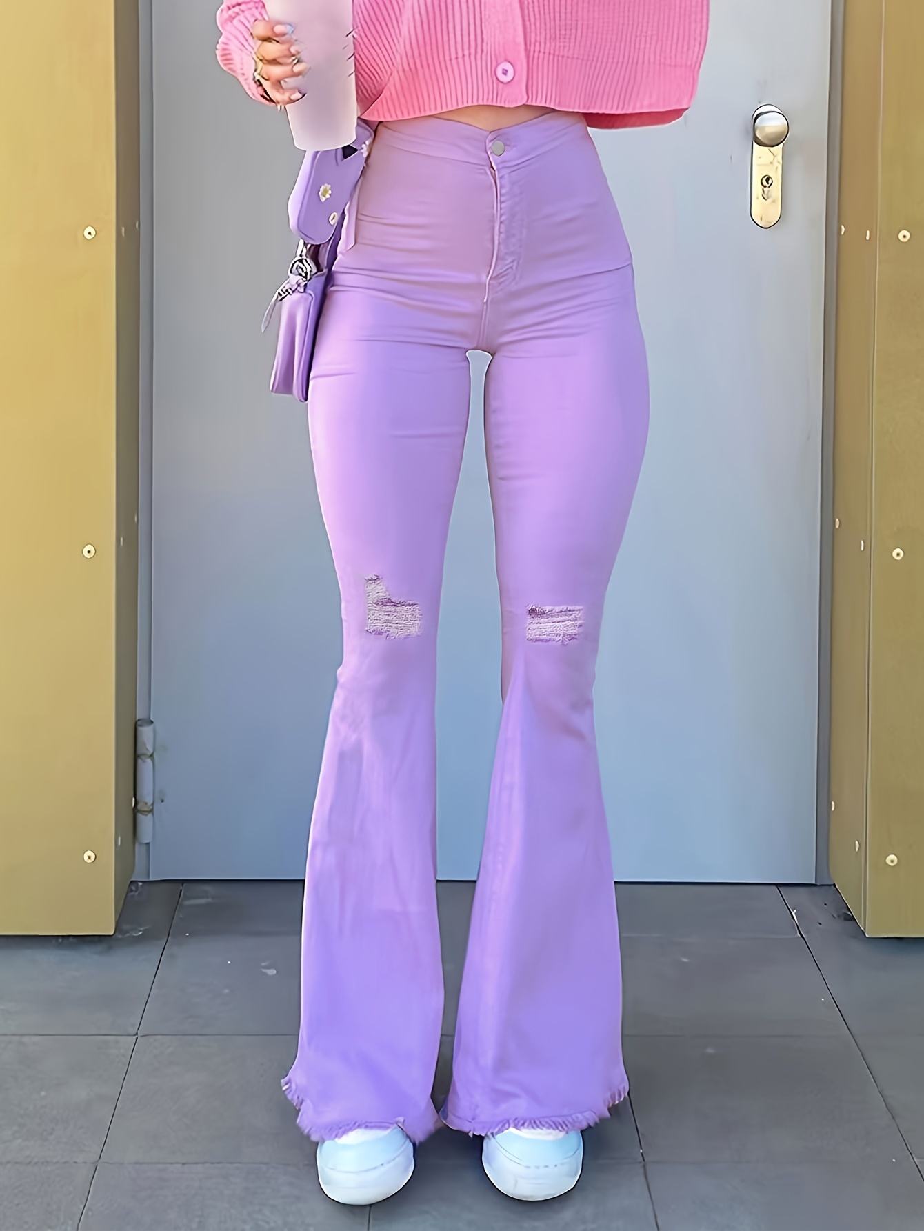 パンツ SPORTMAX SS23 SportMax Trousers Purple (TORRE 004) Official Sportmax Website | Sportmax