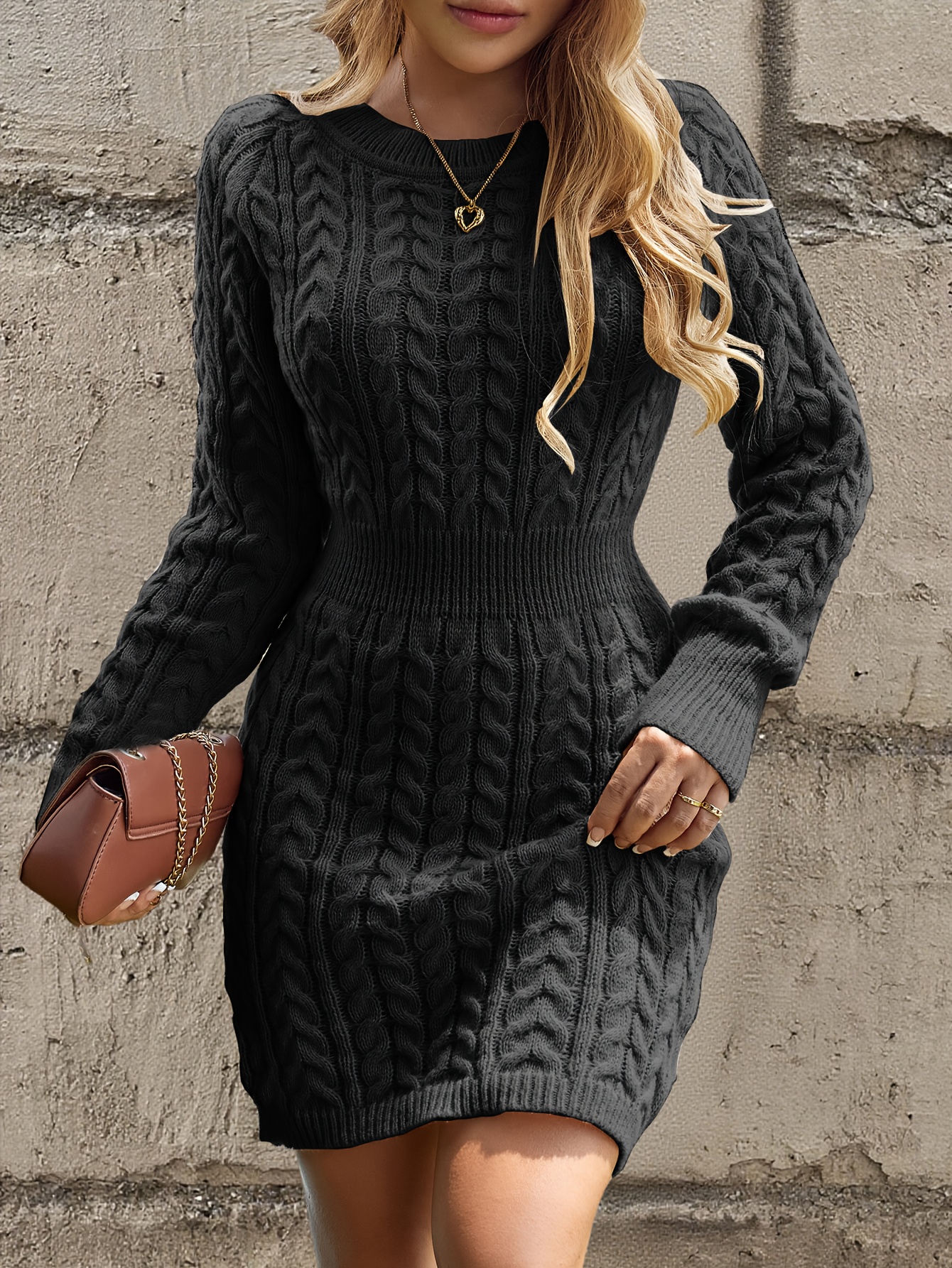 knitted dresses sold on Temu Canada