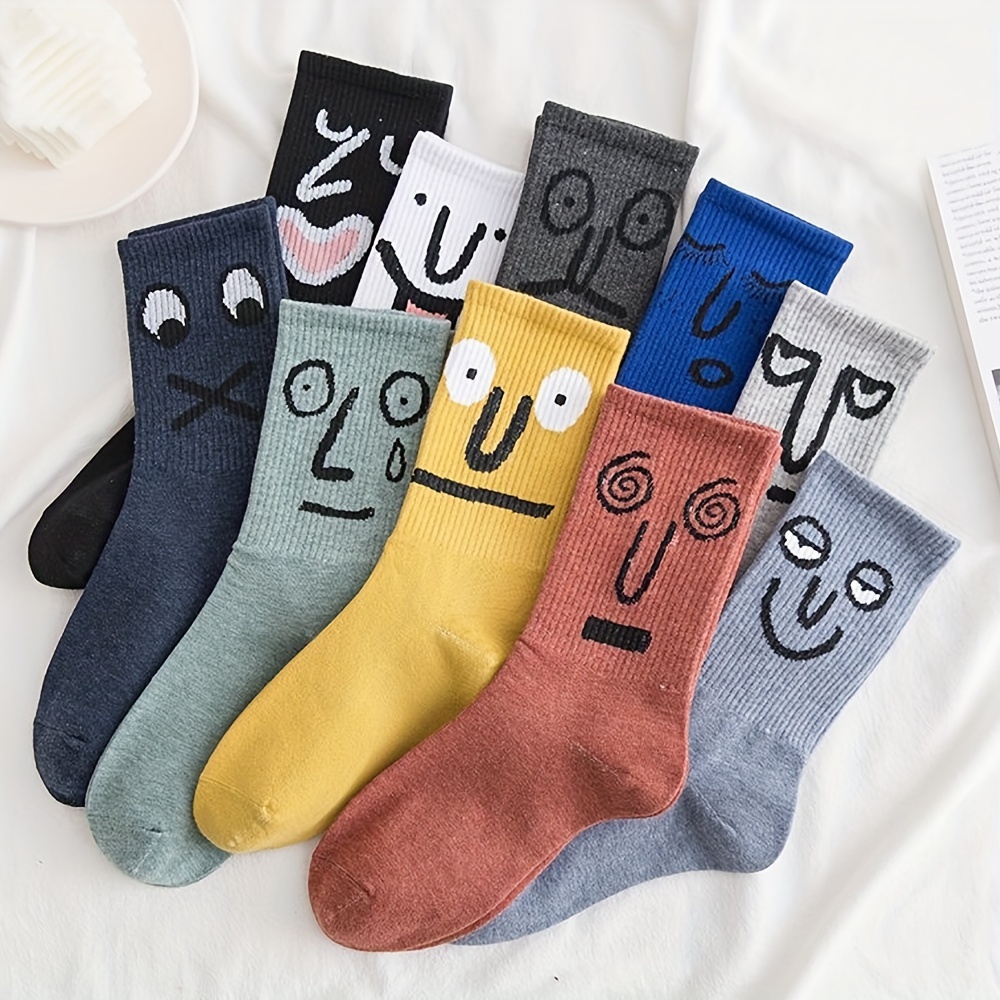 

1/7 Pairs Of Pattern , Unisex For Wearing All Wearing