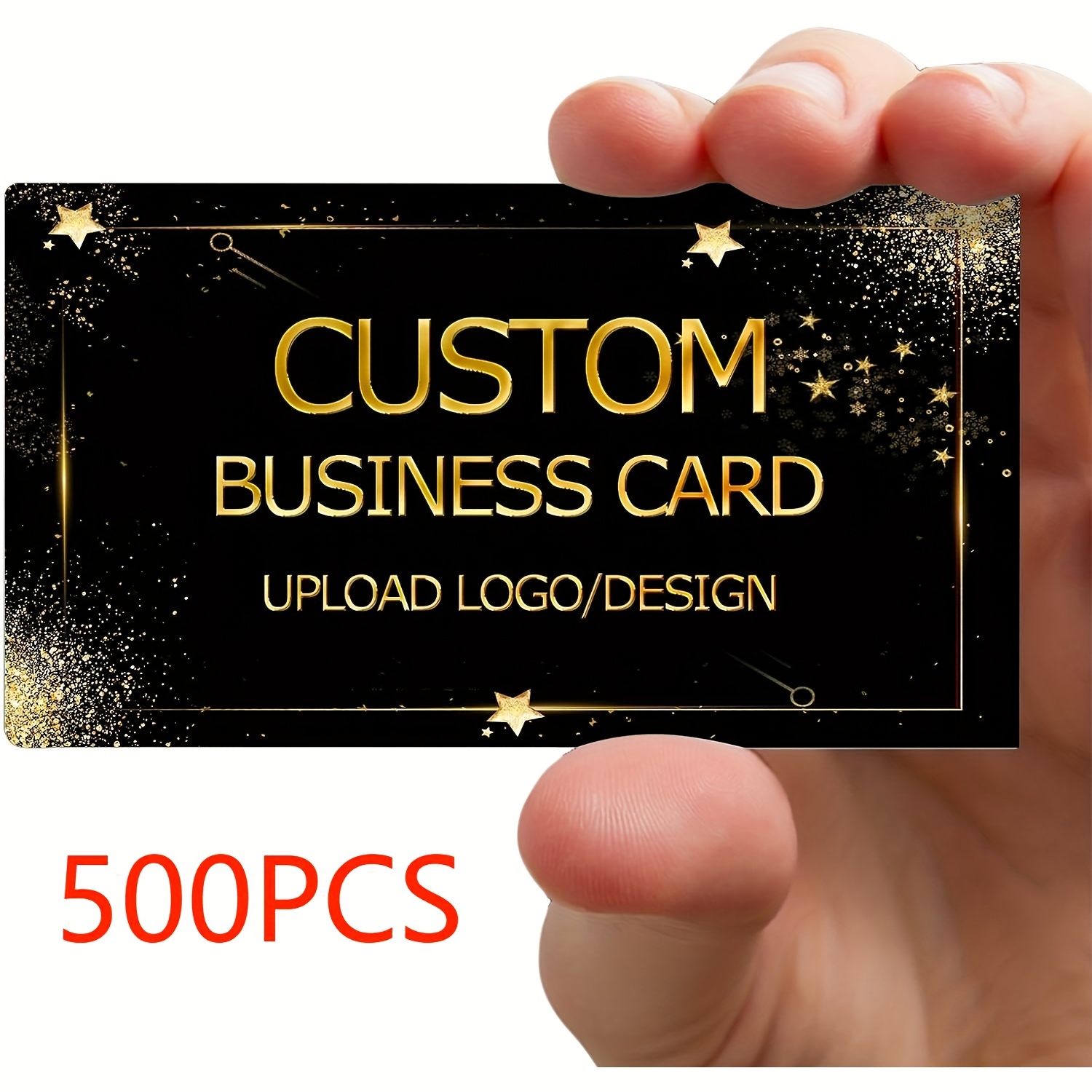 TEMU Custom Business Cards - Personalize With Your Logo, Qr Code, And Image - Pvc Material - Crawell Brand