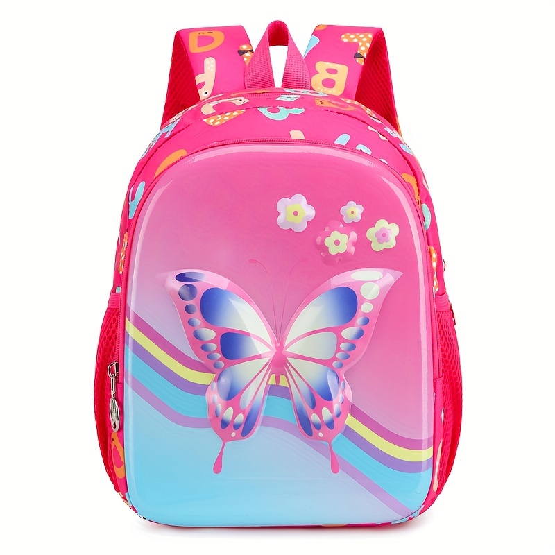 adorable lightweight small backpacks for girls reducing the burden on the spine cartoon girls hard shell waterproof backpacks details 5