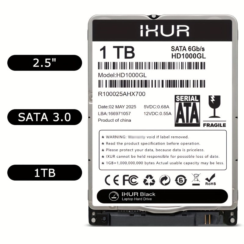 Crystaldiskmark Hdd 5400 Read Write Speed 7200 Rpm 5400 Rpm Hdd - Main Image