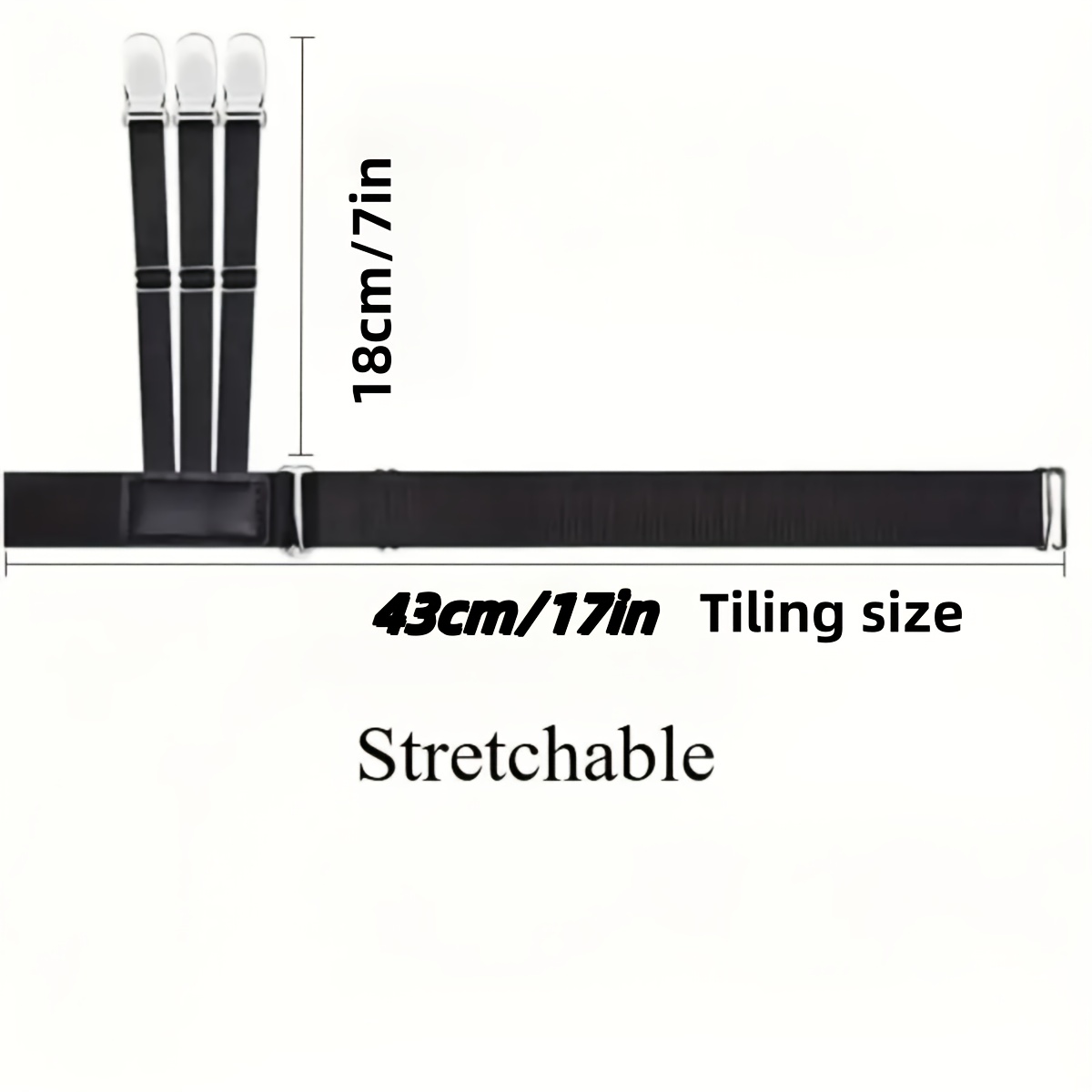 1 2 4pcs unisex adjustable shirt stays fashionable black non - Temu  Mauritius