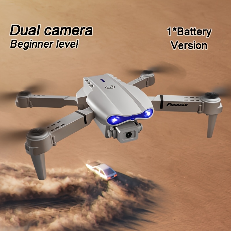 E99 Camera Drone Foldable Mini Drone Adult Beginner Boy Toy One-Key Takeoff/Landing Flip Gift Boy
