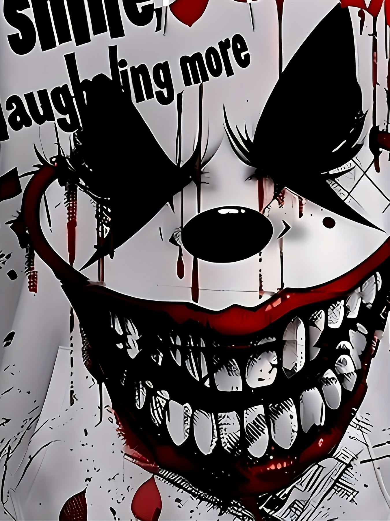 Joker-hoodie voor heren met 3D-print