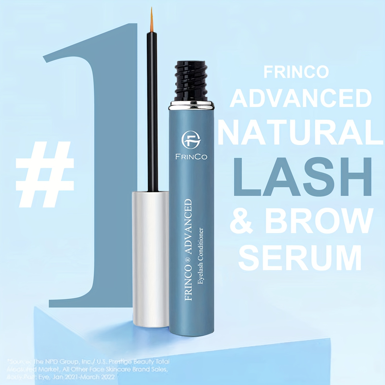 TEMU Advanced Eyelash Conditioner, 5ml Eyelash Serum, Lash Serum, Promotes Fuller Looking Eyelash