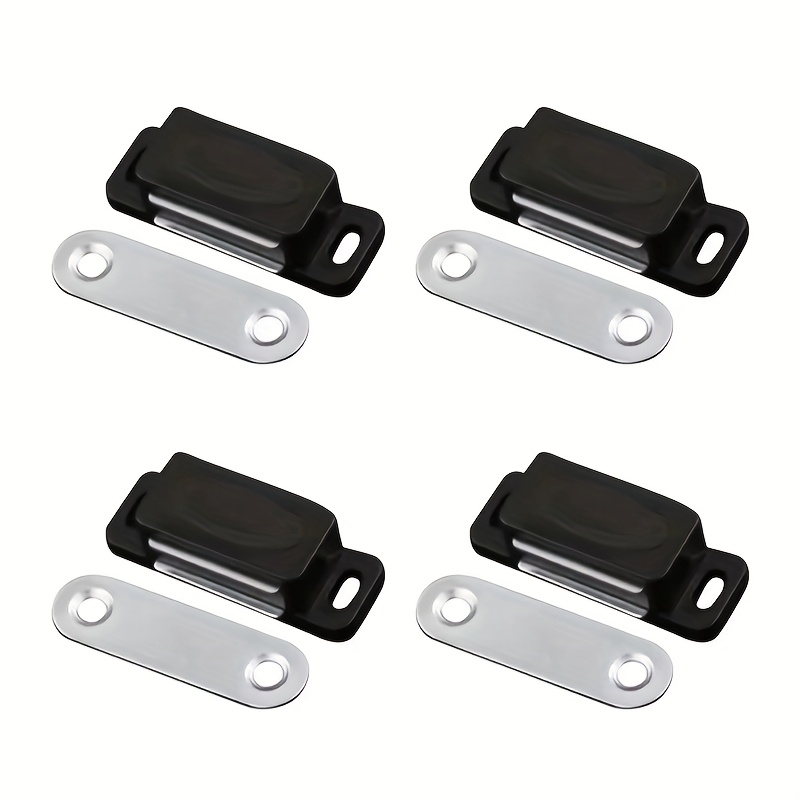 E-shop 4/8 Stück Schrankmagnetverschluss, Tür-Magnettürschloss, Kleiderschranks-Türmagnete, Hardwarezubehör