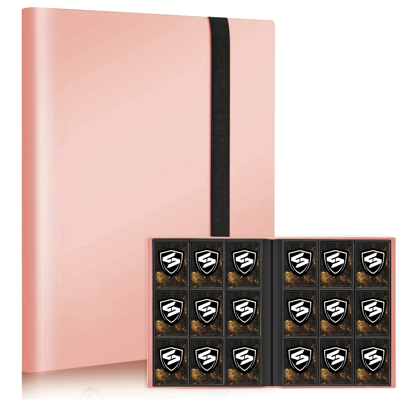 card pockets trading card binder 20 pages 360 card - Temu