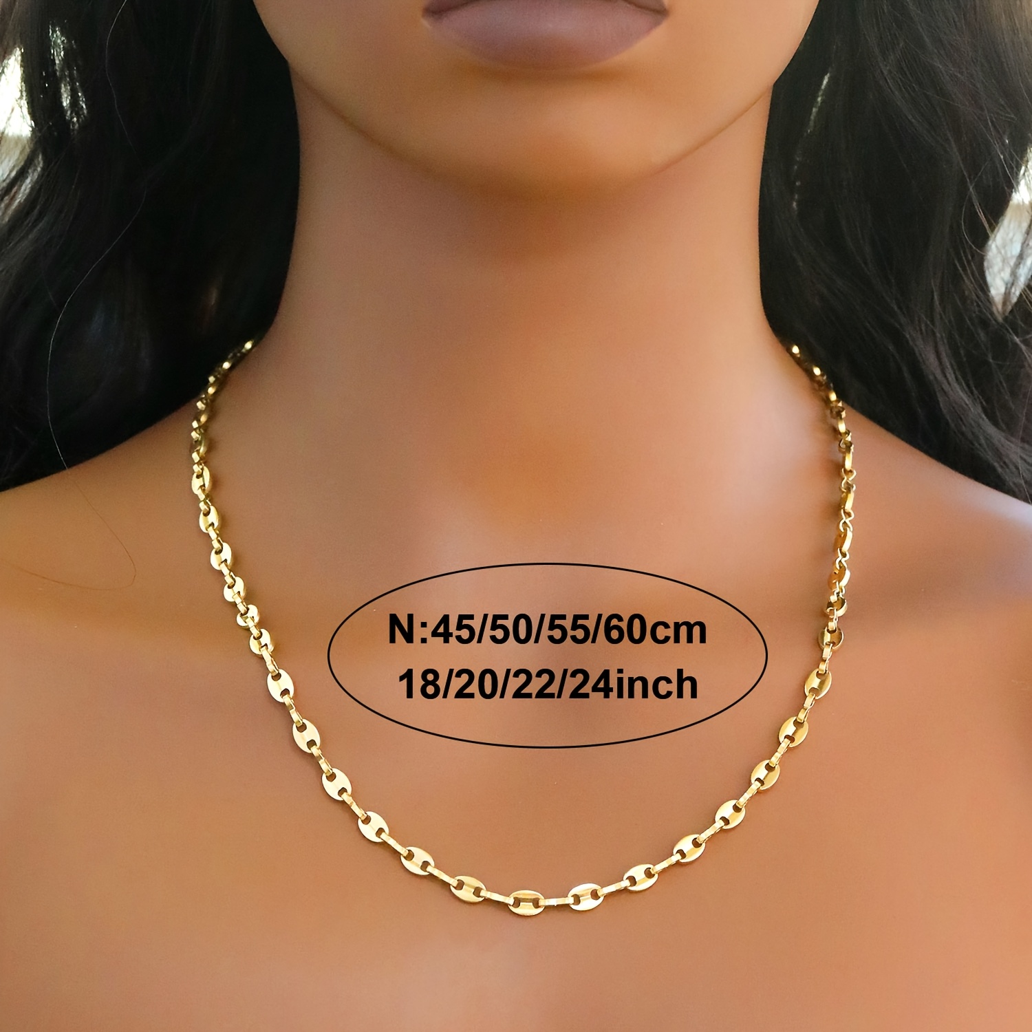 Women's Luxurious Pig Nose Chain Necklace
