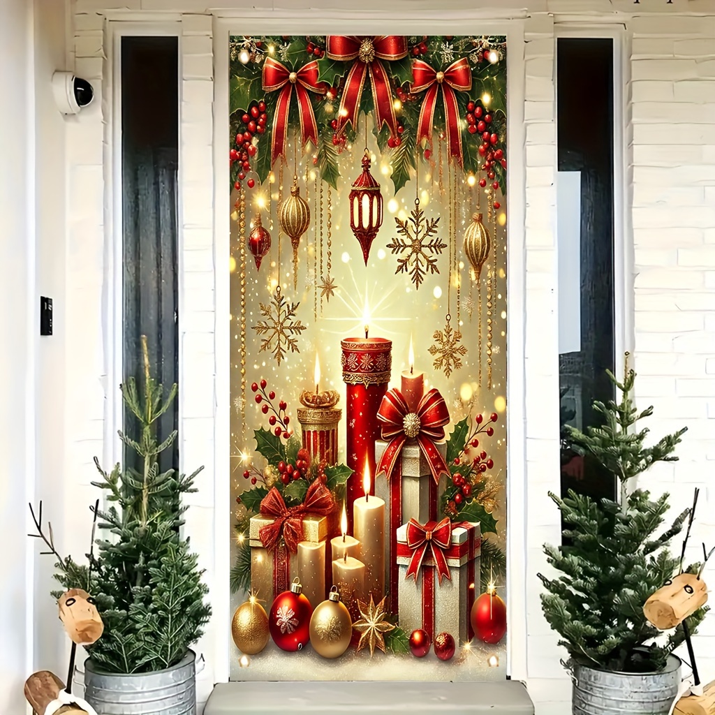 

Polyester Christmas & New - 35x70 , Decoration Graphics