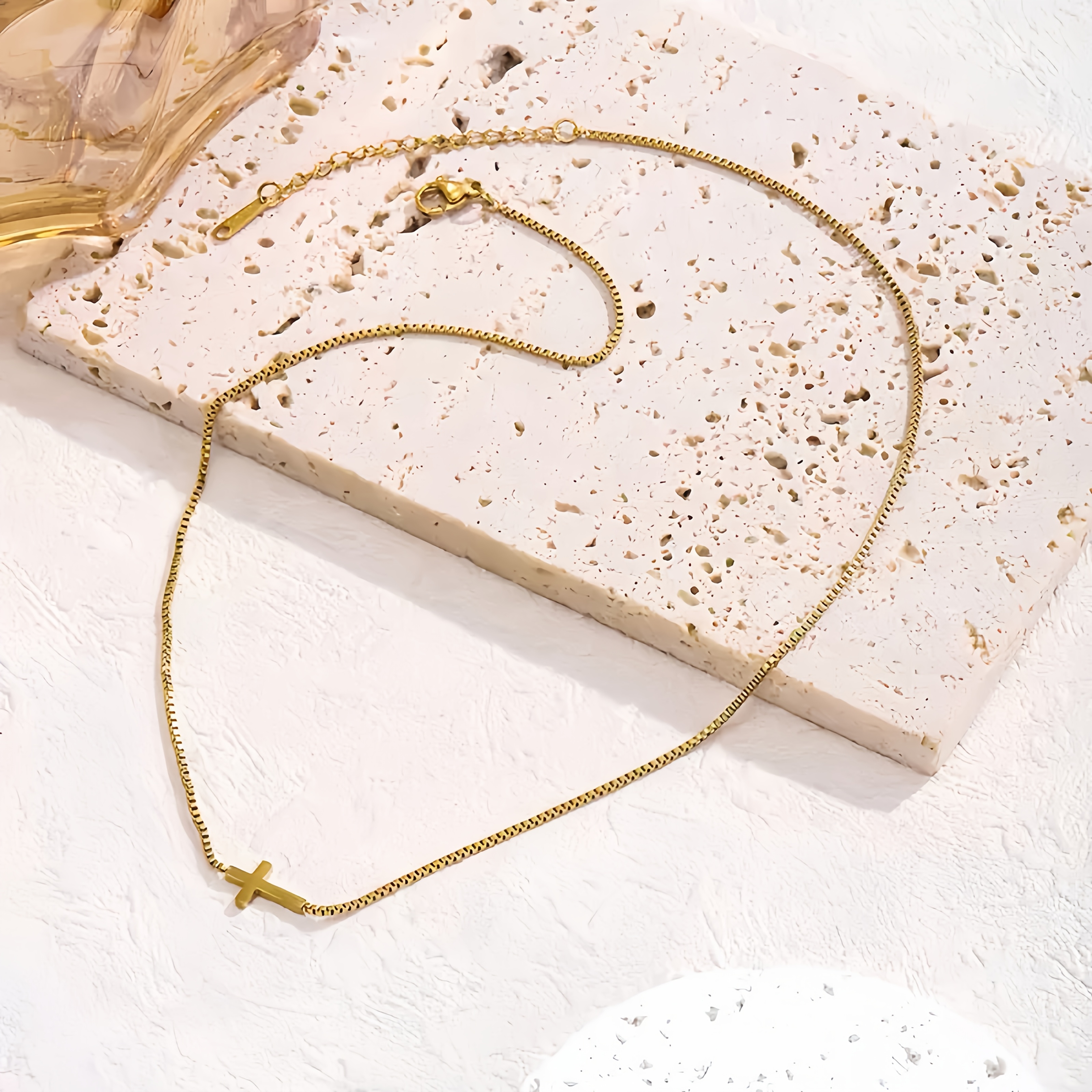 Women's Golden Layered Stackable Necklace — Hypoallergenic