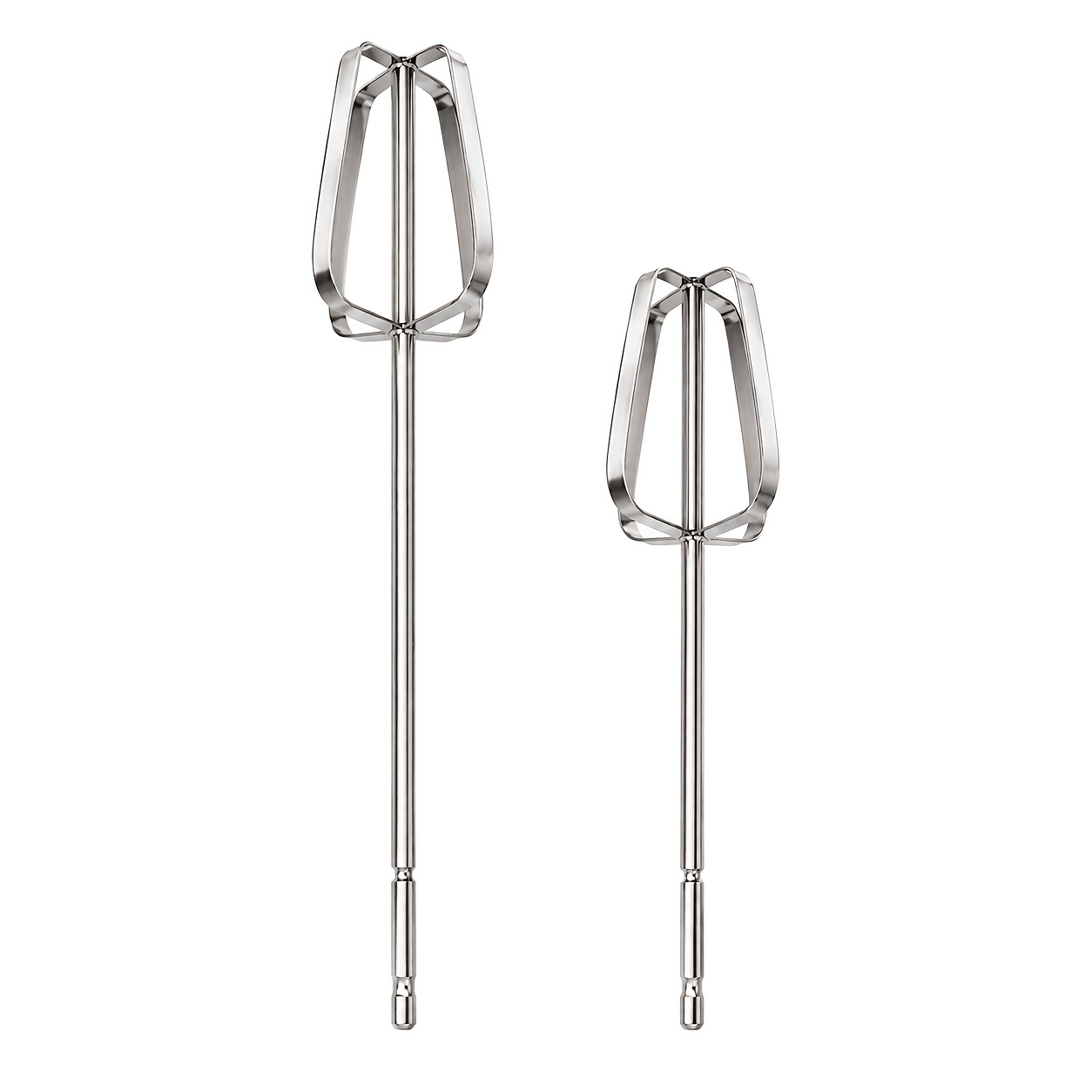 TEMU 2pcs Set Of Mixed-length Material Rods, Metal Mixing Paddles, 6.3-inch + 11-inch Electric Drill Mixing Sticks, Suitable For Mixing , Paint,