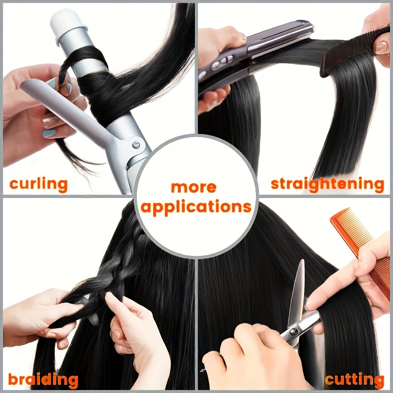 Salon Practice Head Model for Hair Styling