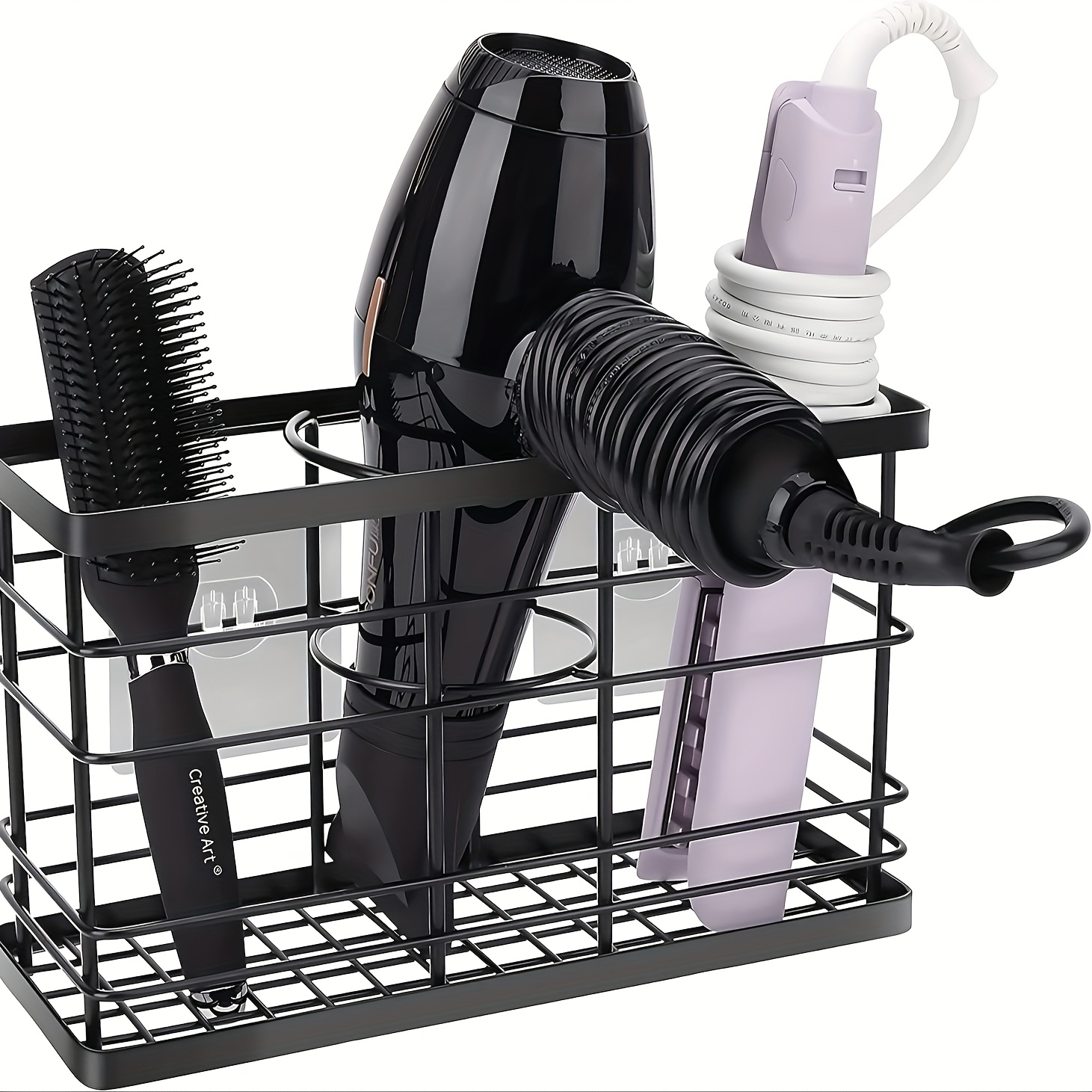 Tool Holder Wall Straightener Holder Hair Tool Organizer Hair