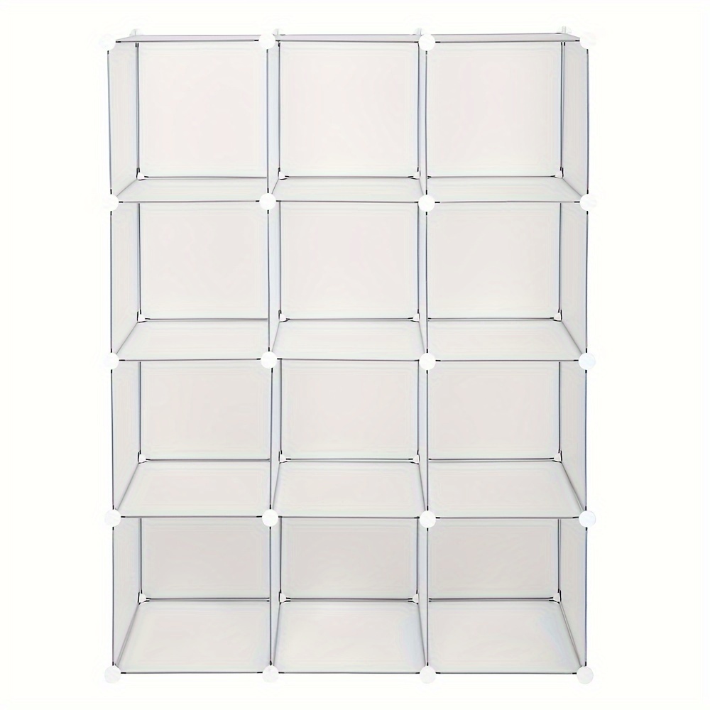 

12-cube Book Shelf Storage Shelves Closet Organizer Shelf Cubes Organizer Bookcase