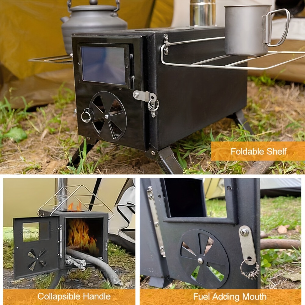 Portable Kerosene Stove For Outdoor Use – Olive Green, 23x21x21cm, 5-8 Hour Burn Time