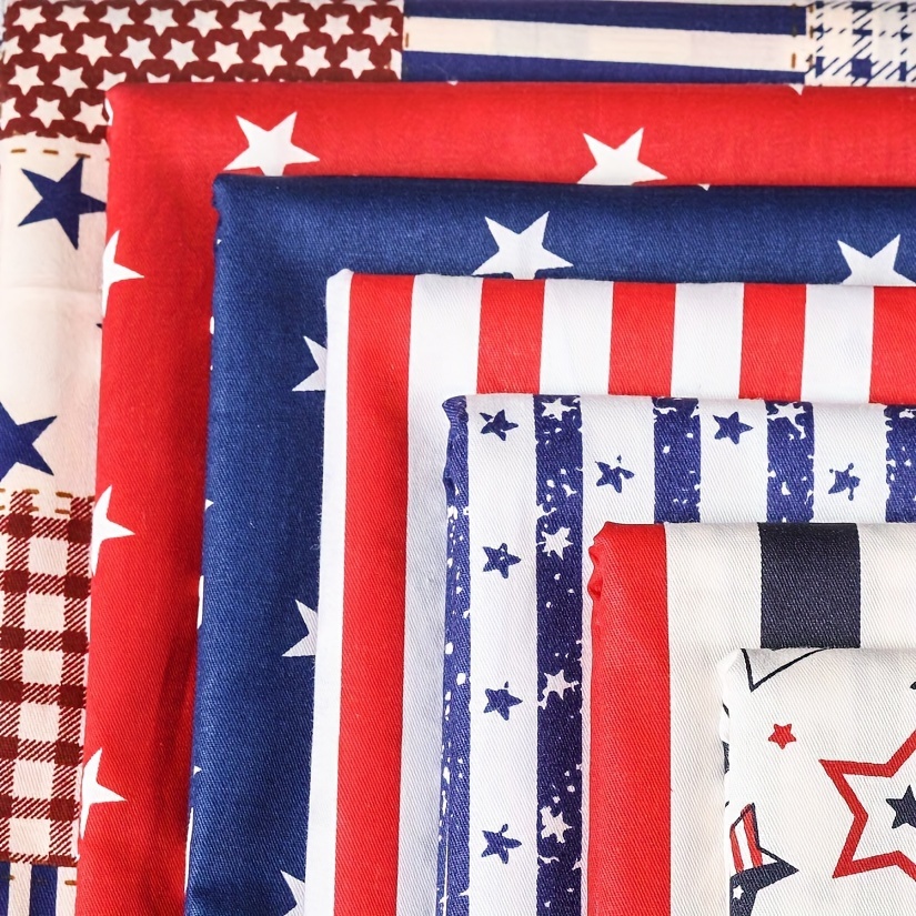 HHMC Patriotic Precut Squares 1