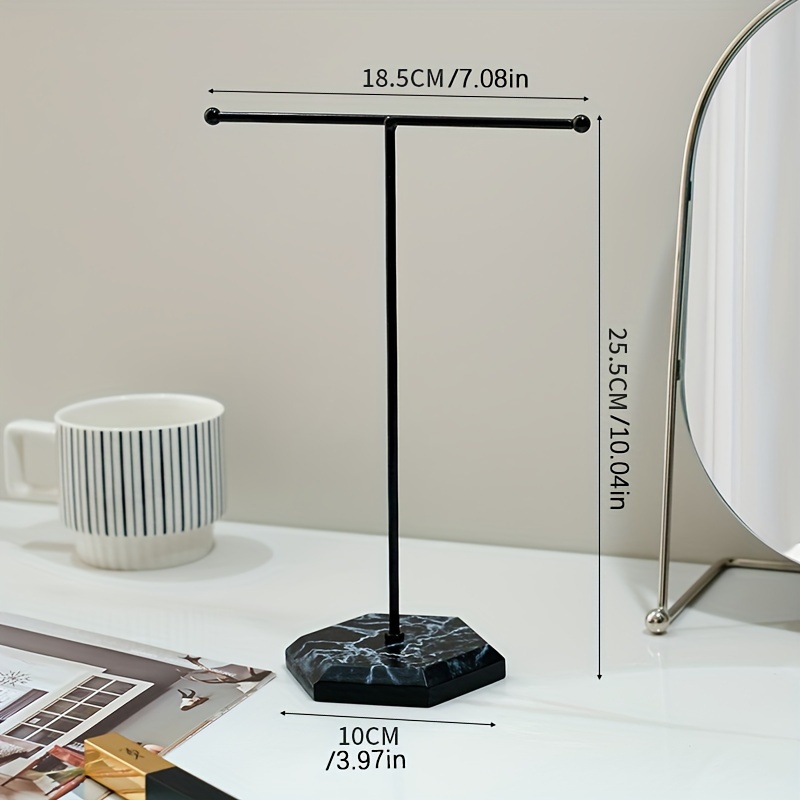 

- Jewelry Organizer - Display Stand For Necklaces, Bracelets, & Accessories - Iron