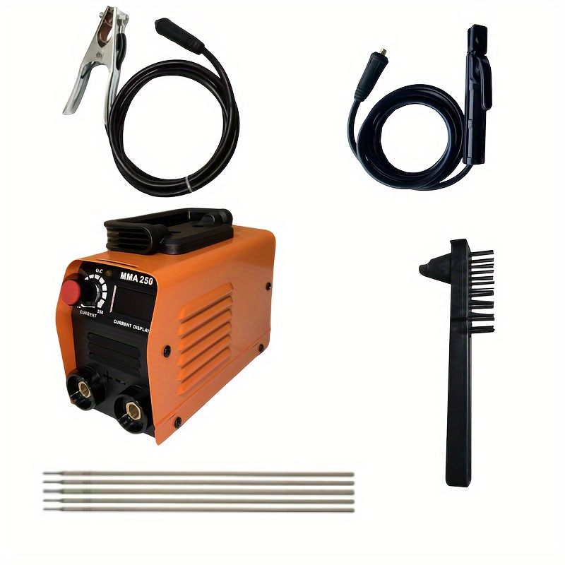 

1pc Mini Welding Machine, Arc/mma/zx7, 110v, 3000w, Small Fully Automatic, Inverter, Portable Welding Machine Set