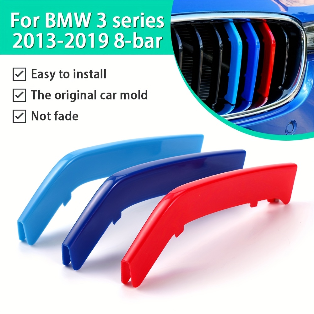 

3pcs Abs Grille Decal Set For Bmw F30 (2013-2019) - , , No Required