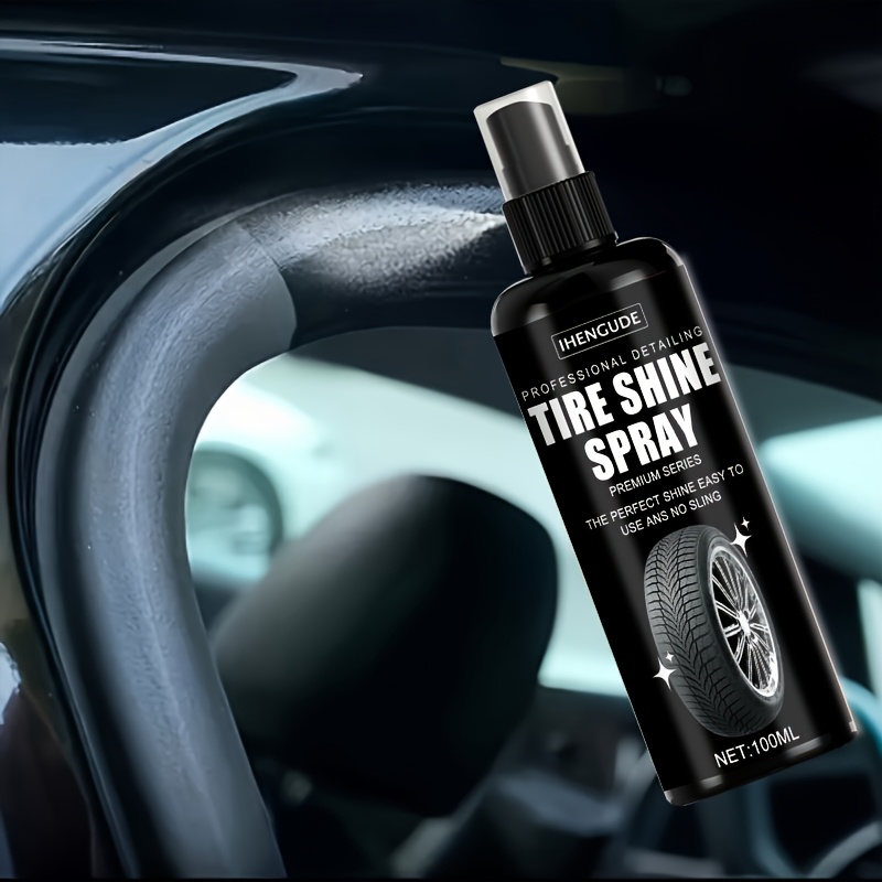 tire   spray long lasting   end uv and weather resistant instant brightening and restoration non toxic formula suitable for all vehicles tire and wheel   for cars trucks motorcycles suvs