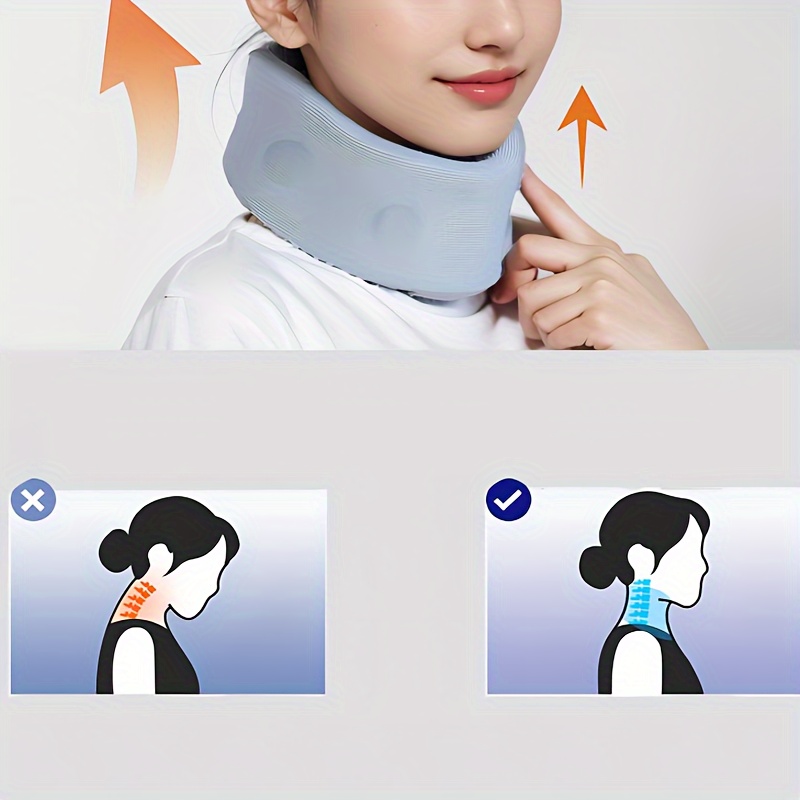 neck support to prevent   head posture suitable for   men and women provides support for the neck ideal for office and home use protects the neck and cervical spine Product details 2