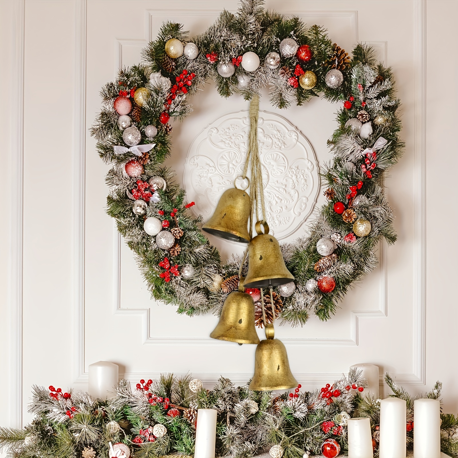 

Christmas Set Of 4 Christmas Decorations For Christmas Wreaths Christmas Fall Decor For Women Mom Christmas Decor Decor Decor & Decor Decor