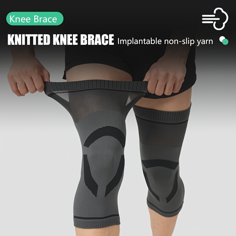 2pcs Ultra-Thin Breathable Knee Support Sleeves for Men And Women, Unisex Warm And Comfortable Compression Knee Brace, Comfortable And High Elastic Knee Support, Two Colors Available, Perfect Gift for Family And Friends, Suitable for Day&Night Use