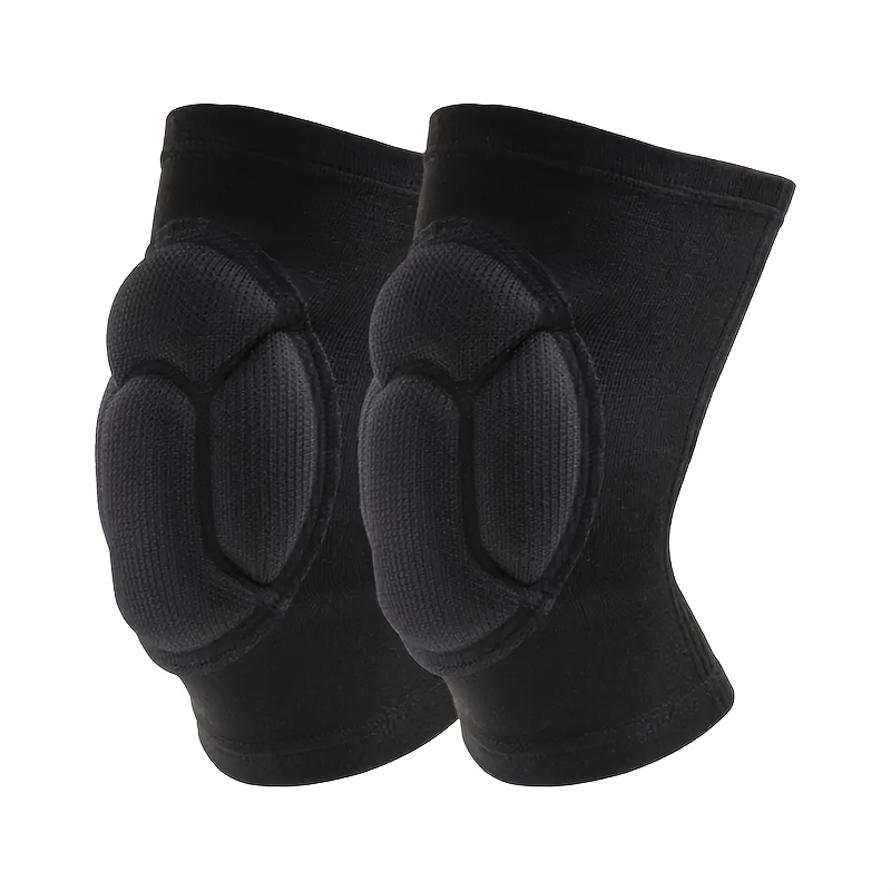 

1pair Sponge Knee Pads, Anti-collision Knee Brace For Outdoor Cycling, Skateboarding, Skating, Volleyball, Sports, Suitable For 50-85 Kg