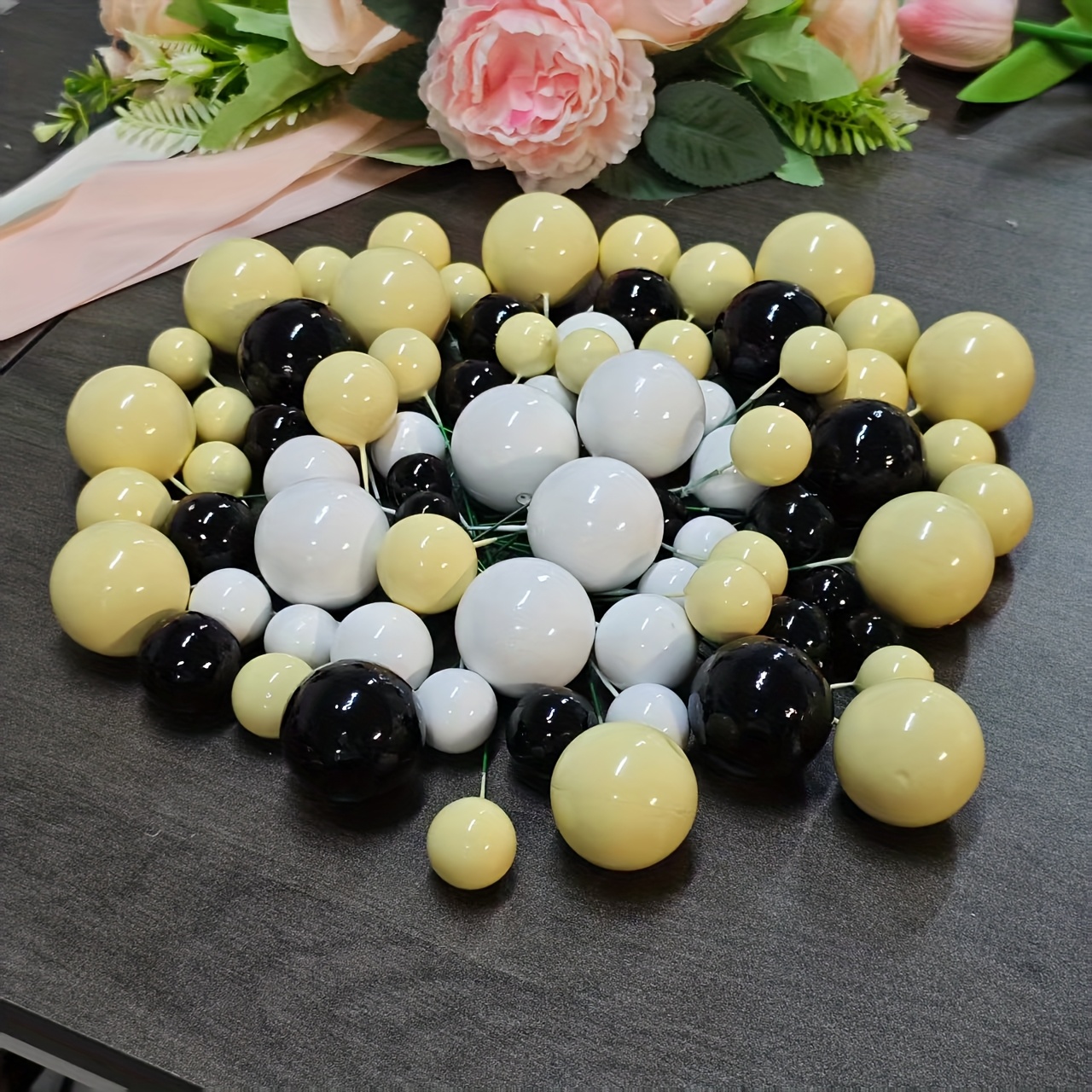 Decorazioni per Torte con Ali Glitterate Dorate,50 Pezzi Decorazioni per Torte di Compleanno Topper per Torta di Decorazioni per Cupcake Decorazioni per Feste Compleanno Celebrazioni