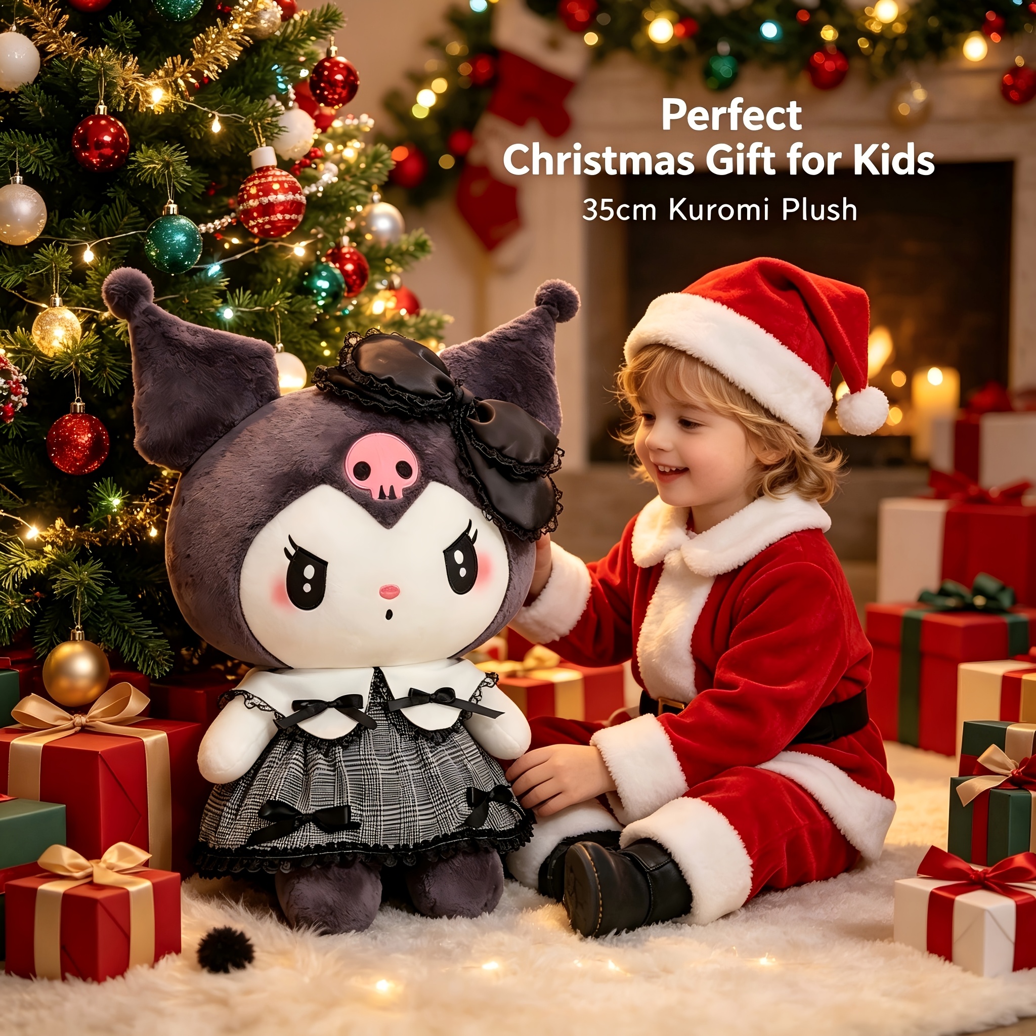 Toy Suitable For - Soft Hugging Teddy Stuffed Animal Doll With Cute Anime Characters, Cuddly Room Decor Gift For, Bedside (//pink)
