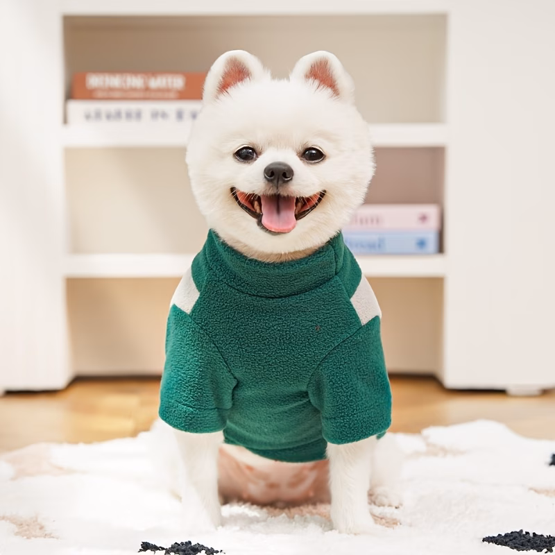 warm fleece sweaters and jackets for small dogs like chihuahuas and pugs autumn and winter Product details 2