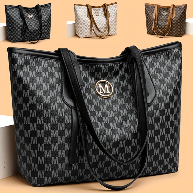 【特価】Felisi checkered pattern tote bag Amazon.com: Gen Z Yellow and White Check Checkerboard