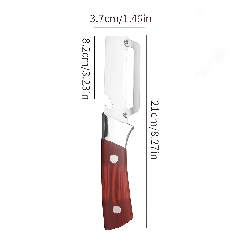 E-shop Zuckerrohrschäler aus Edelstahl, Ananasschäler, Obstschäler-Schaber, -Obstschäler, Kürbisschäler