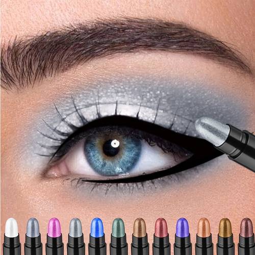 set de 12 barras de de ojos, barra iluminadora multicolor de larga duración, barra de de ojos con