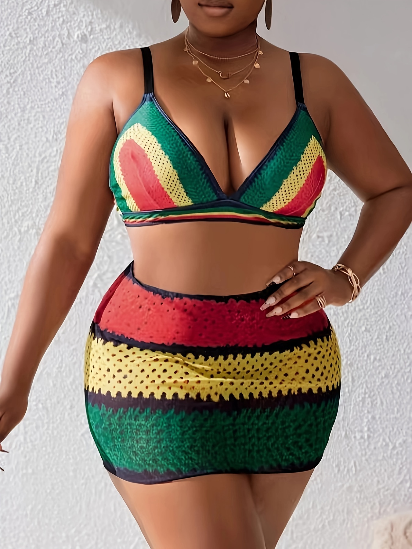 Jamaica Swimsuit Xxl Xxl Size - Temu