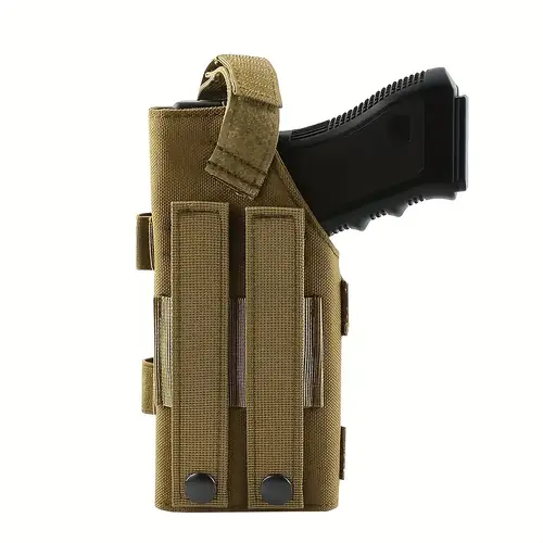 1pc molle drop leg holster for m9 1911 g17 23 34 35 quick release adjustable straps hooks multiple colors black tan olive green