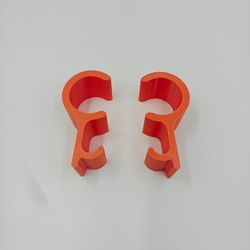 2 Lawn Mower Hooks, Compatible With A 28mm Diameter Shaft, Quickly Assembled And Disassembled Without Tools, Preparation Time For . Are Bright And Not Easily Lost, Reducing Long- Work Fatigue