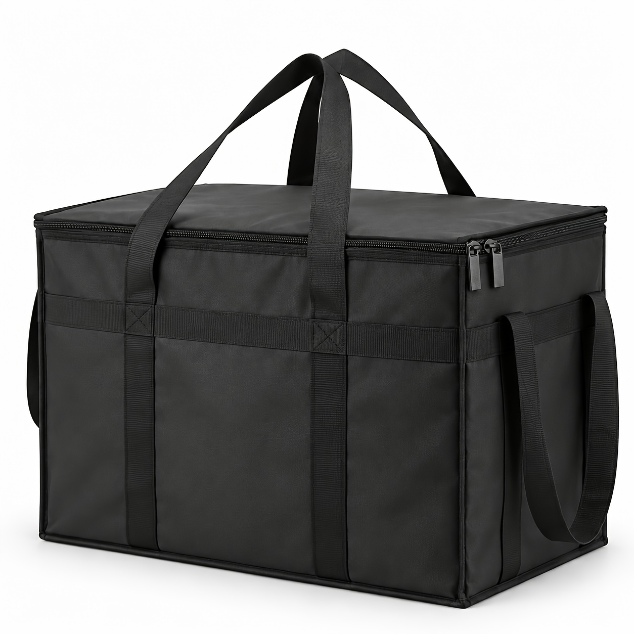 TEMU Sac de livraison isotherme pour pizza XXXL extra large de 58 cm (23 pouces), sac de livraison pliable épaissi pour motard, sac de rétention de