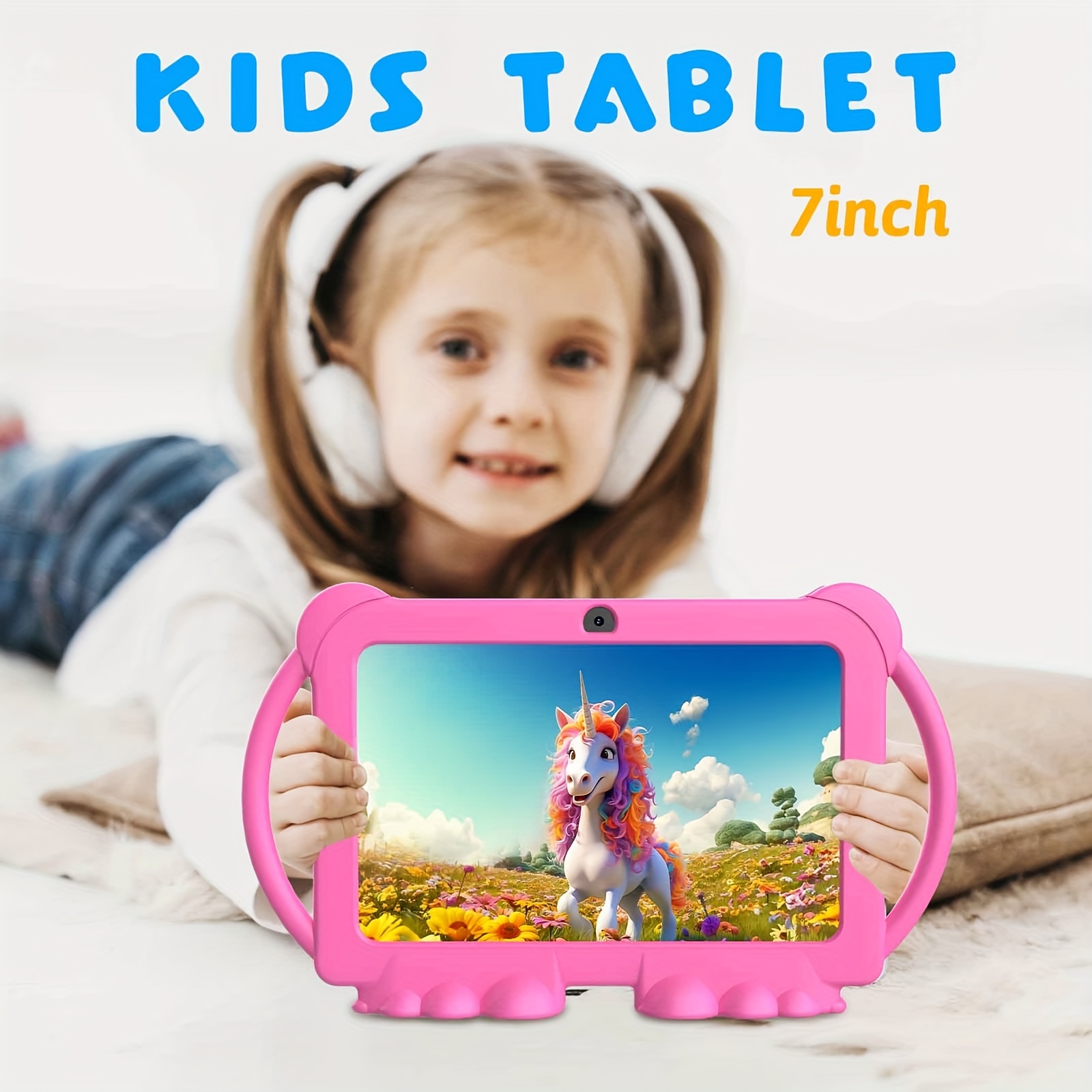 7 tablet edition pad with   wifi   shockproof case 2gb   32gb rom android 12   3