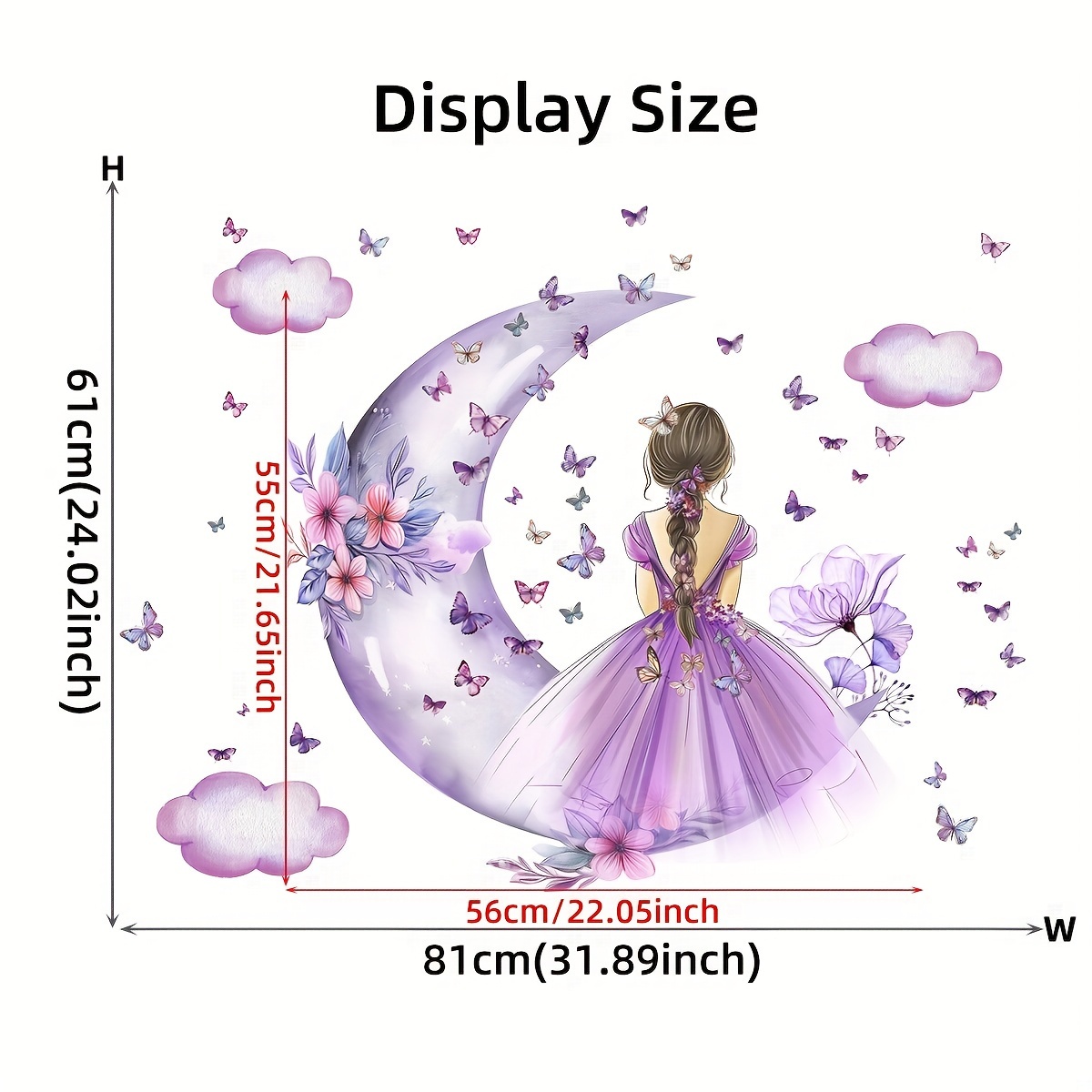 Vinyl Wall Art Stickers Featuring Flower , Perfect For Decorating The Walls Of Your Living Room Or Bedroom, And Enhancing The Background Of Your Sofa