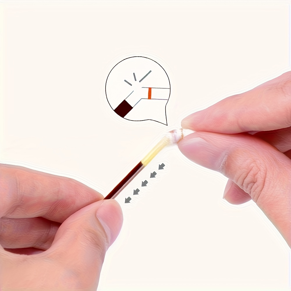 10pcs portable swabs individually wrapped   for personal care ideal for   camping travel essentials portable swabs individually wrapped swabs swab for wound care nail polish organizer nail polish storage nail polish bag ear cleaning stick ear pick daily small items travel accessory must have toiletrie Product details 8