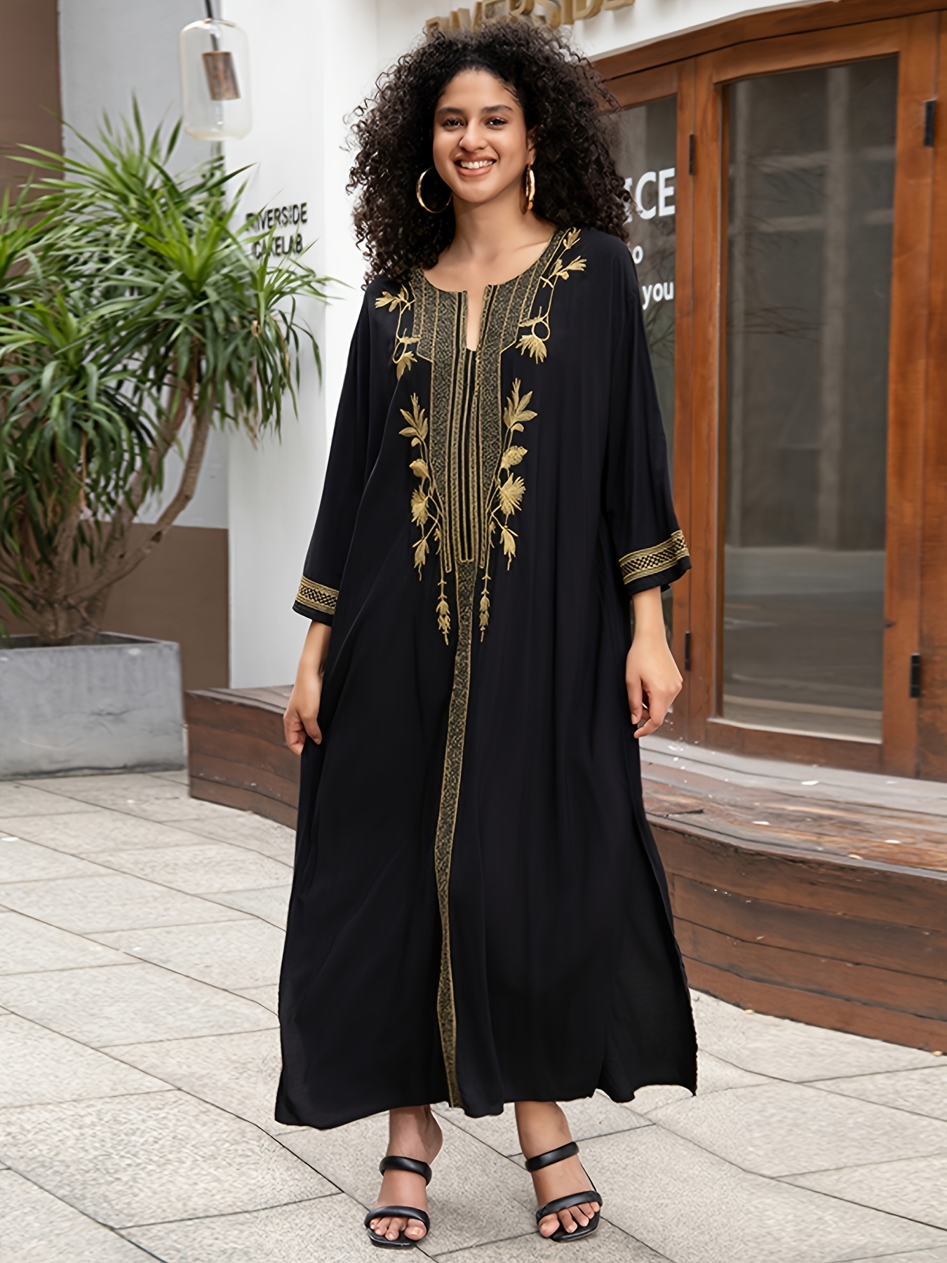 caftan women sold on Temu United States