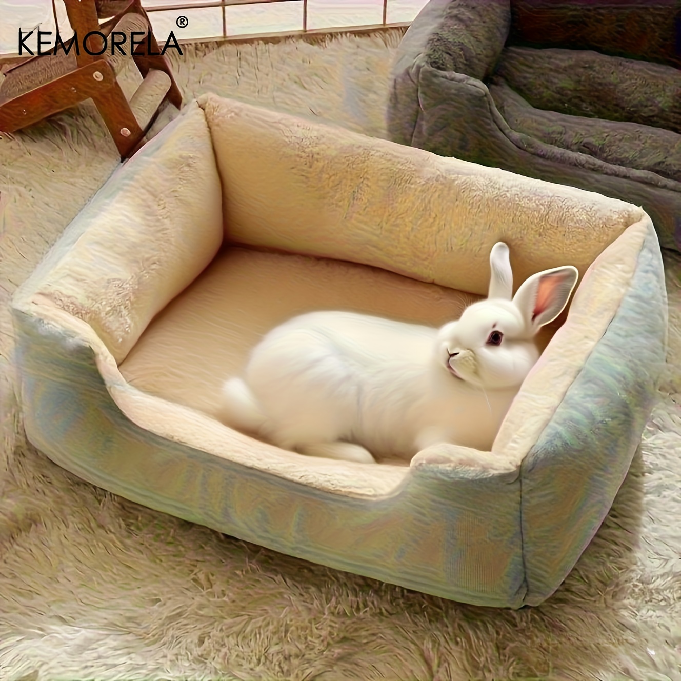 KEMORELA Cozy Bunny Bed